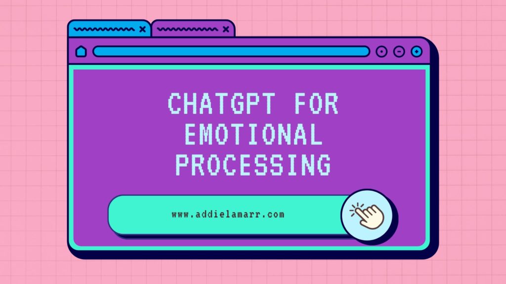 ChatGPT for Emotional Expression and Healing